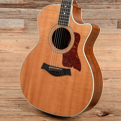 Taylor 414ce Grand Auditorium Acoustic-Electric Guitar Natural 2007 Acoustic Guitars / OM and Auditorium