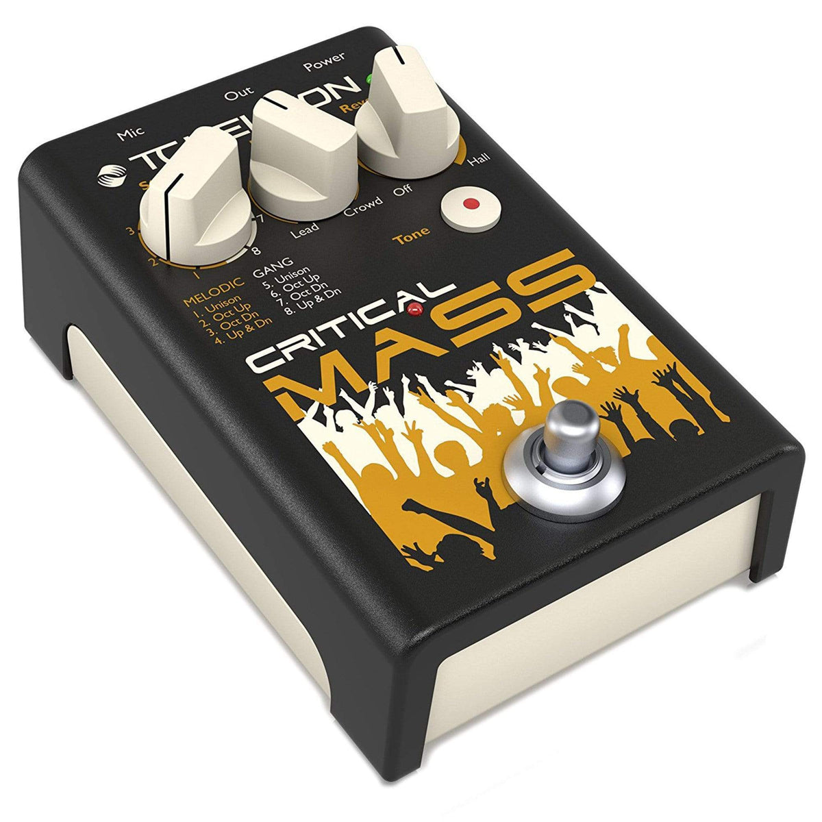 TC Helicon Critical Mass Vocal Stompbox Effects and Pedals / Multi-Effect Unit