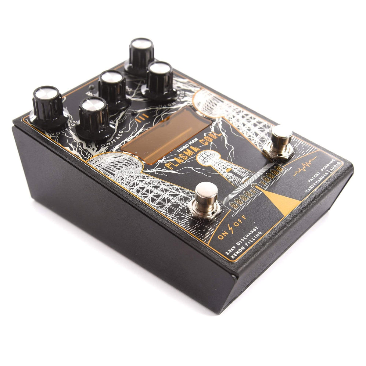 Third Man Plasma Black Coil Distortion by Gamechanger Audio Effects and Pedals / Distortion