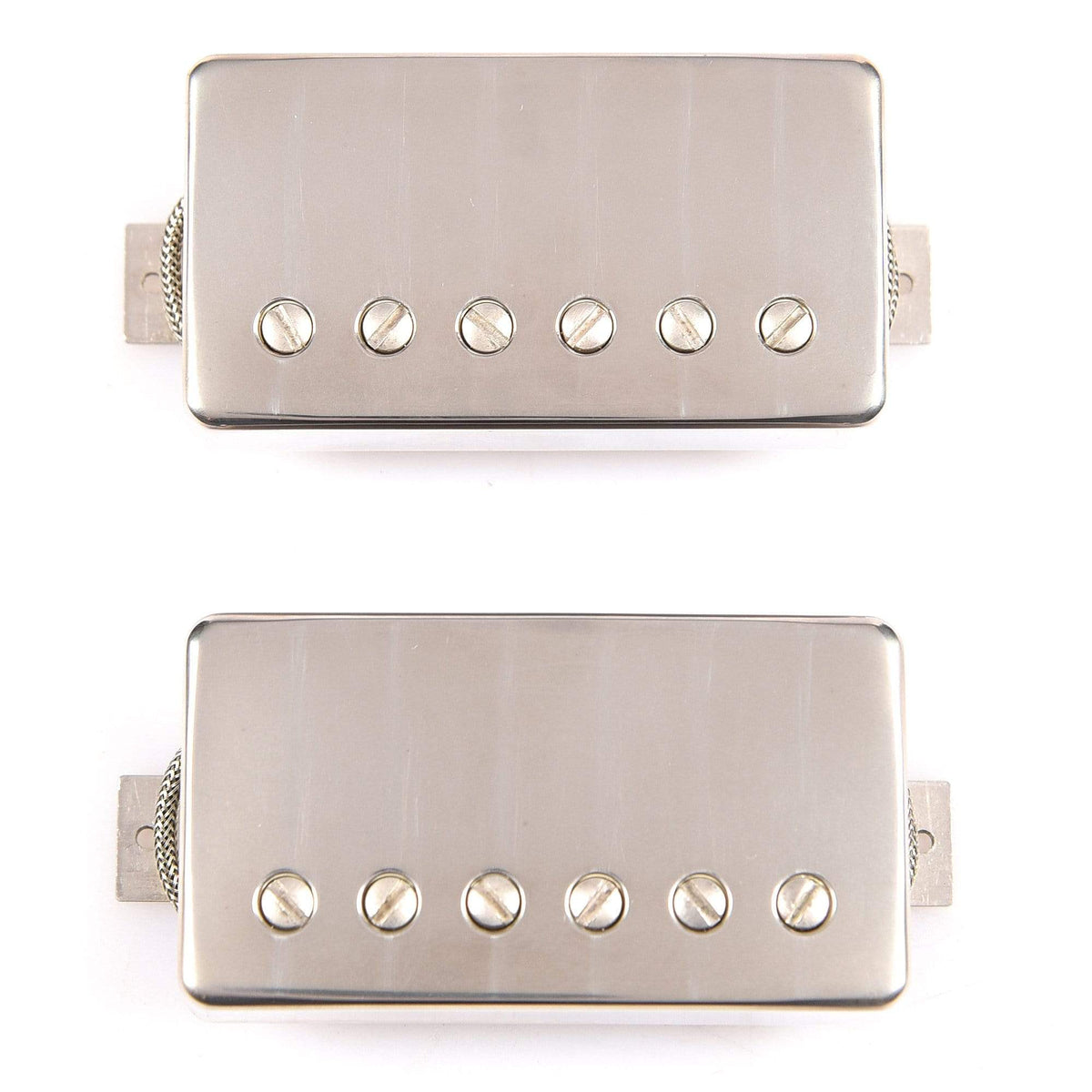 Throbak KZ-115 MXV P.A.F. Humbucker Set w/Long Alnico 2 Magnets & Aged Nickel Covers Parts / Guitar Pickups