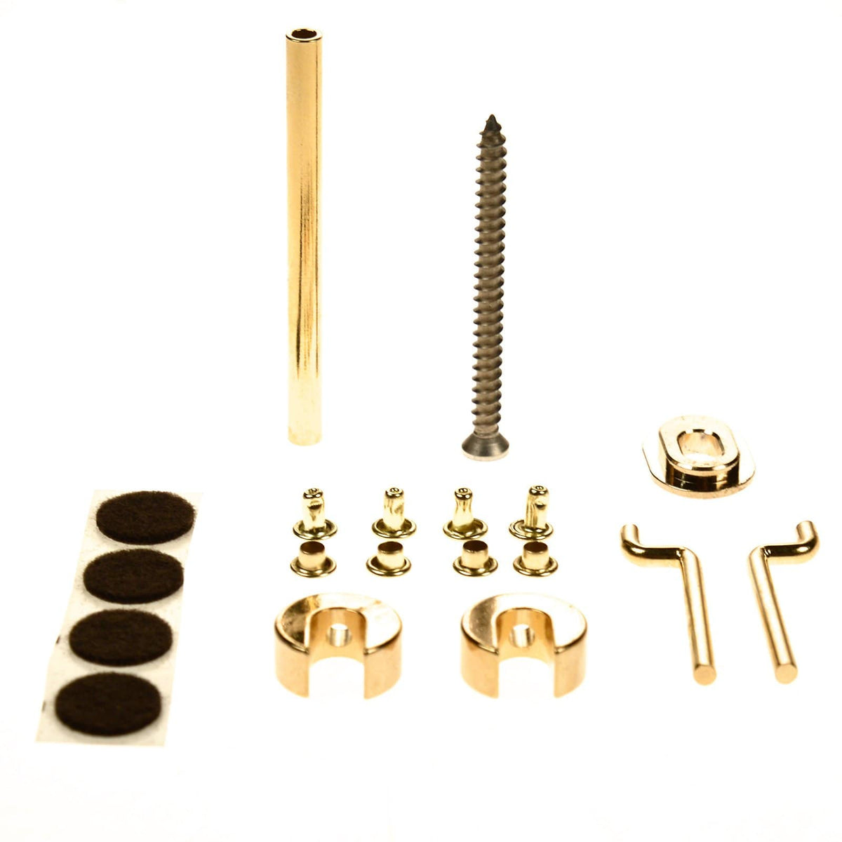Towner Down Tension Bar And Hinge Plate Adaptor System 24k Gold Plated Parts / Guitar Parts / Tailpieces