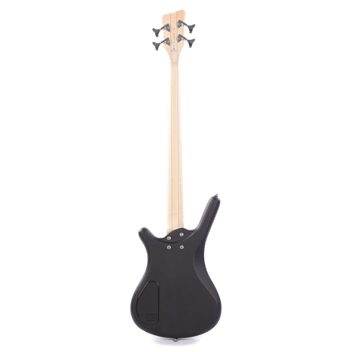 Warwick RockBass Corvette Basic 4-String Nirvana Black Transparent Satin Bass Guitars / 4-String