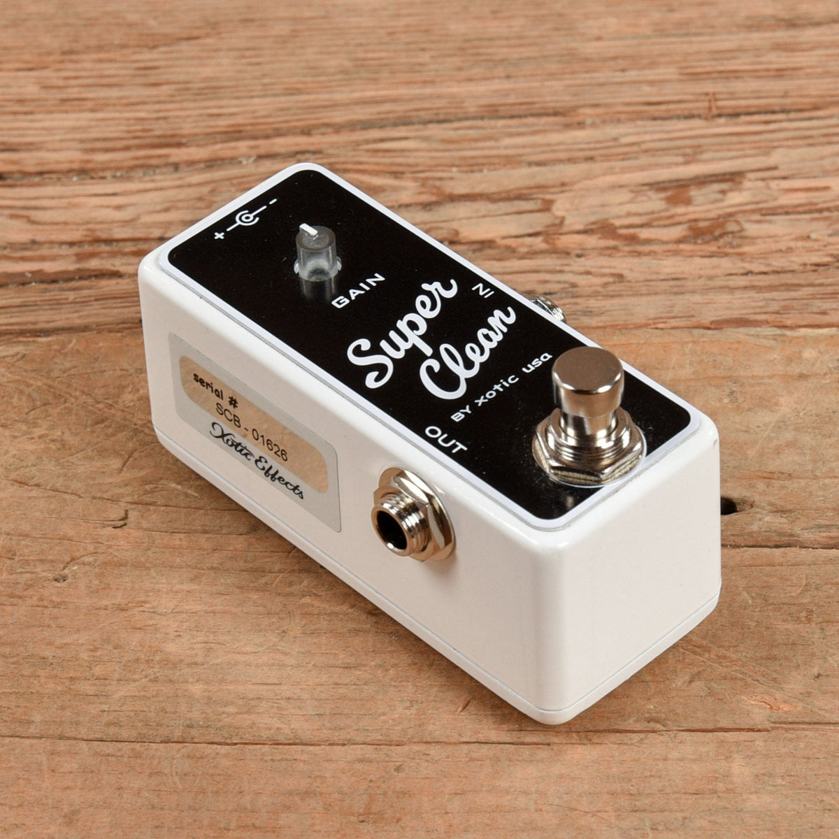 Xotic Super Clean Buffer Effects and Pedals / Controllers, Volume and Expression