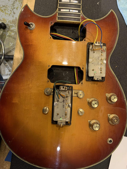 Yamaha SBG-1200 Sunburst Electric Guitars / Solid Body